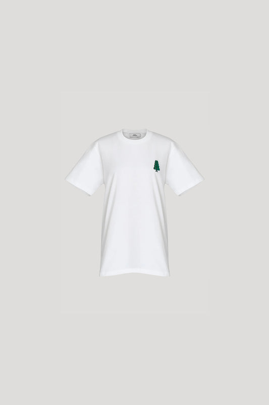 PEGGY HARTANTO x Sciencewerk CHLORO Unisex T-Shirt in White